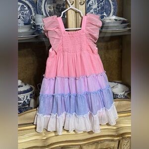 Cheeky Plum Brielle shimmer dress 4t girls boutique